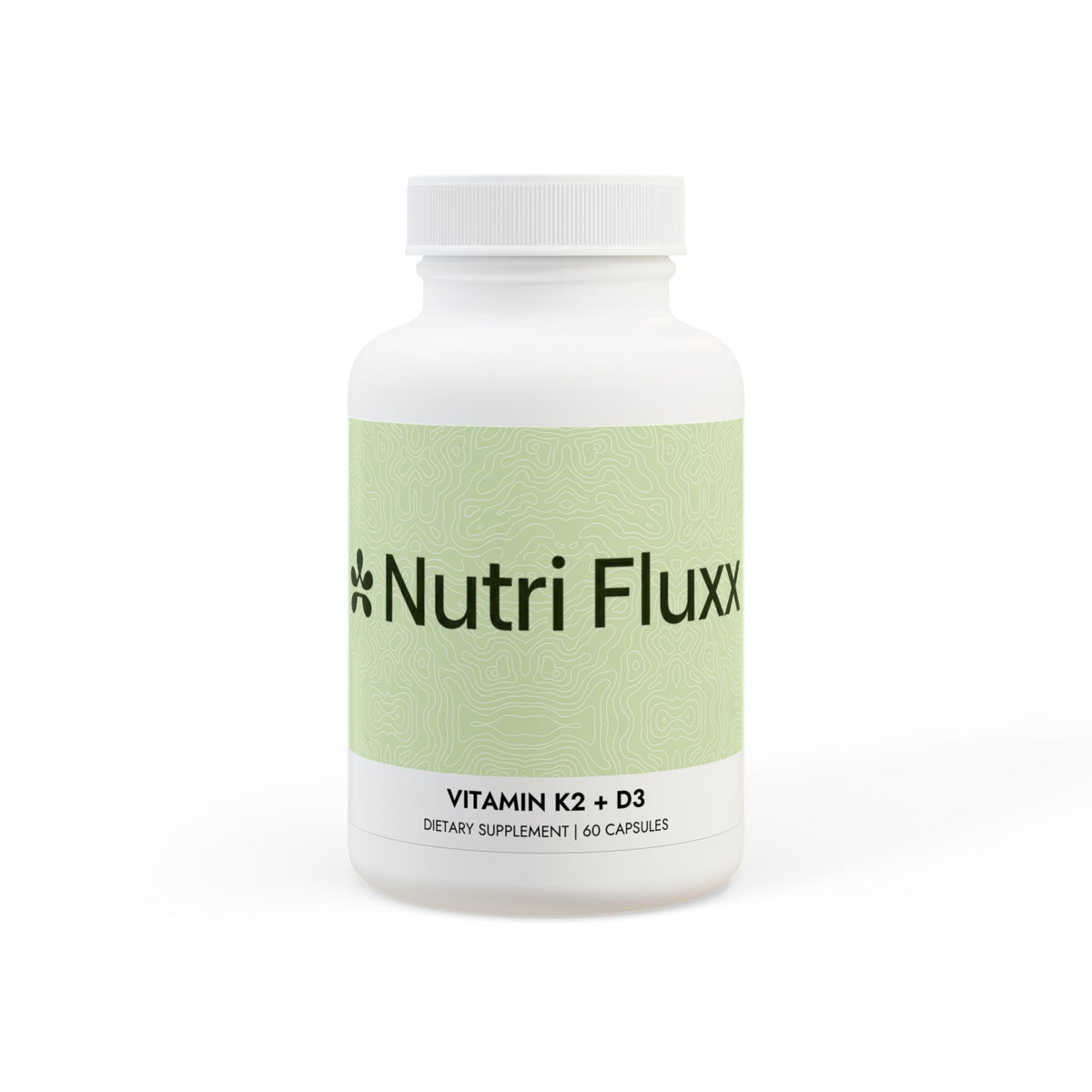 Vitamin K2 + D3 Supplement (60 Capsules)